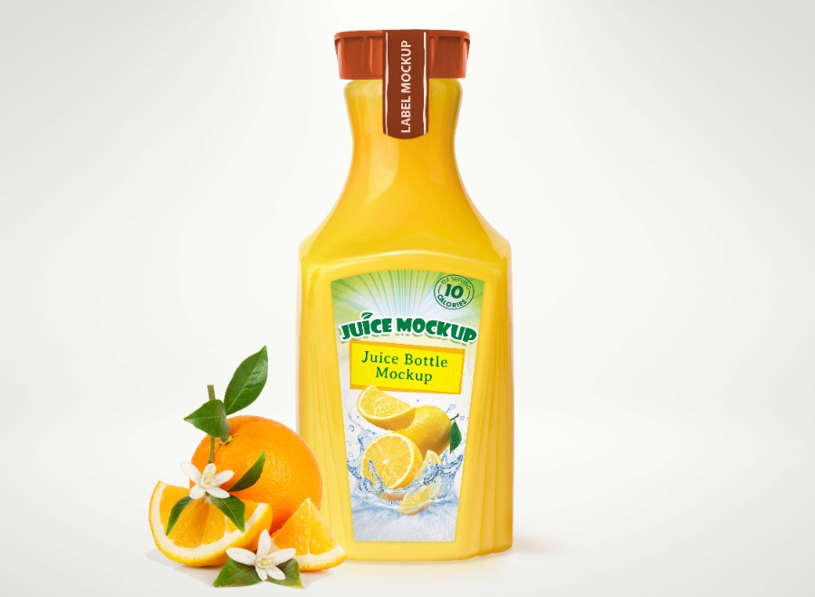 果汁包装设计样机