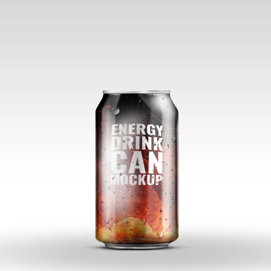 罐装饮料ps样机模板数据