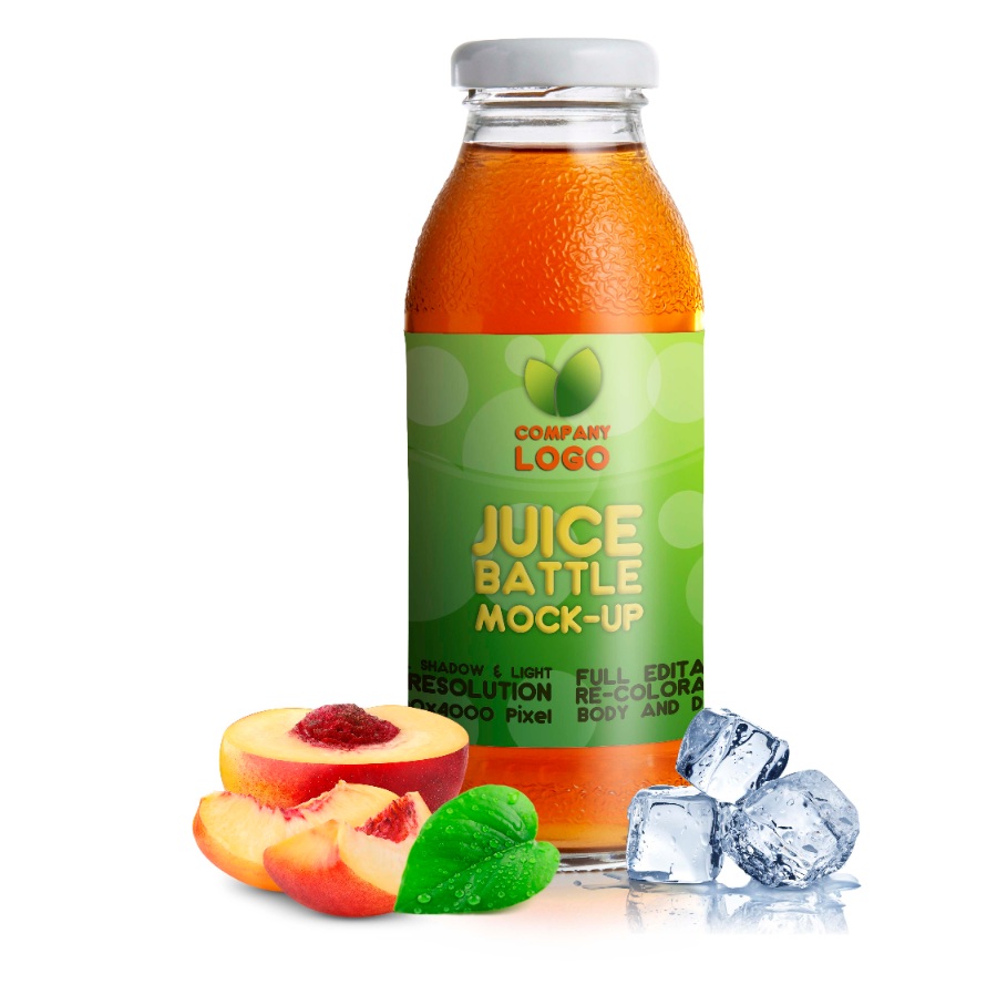 果汁包装ps样机图片