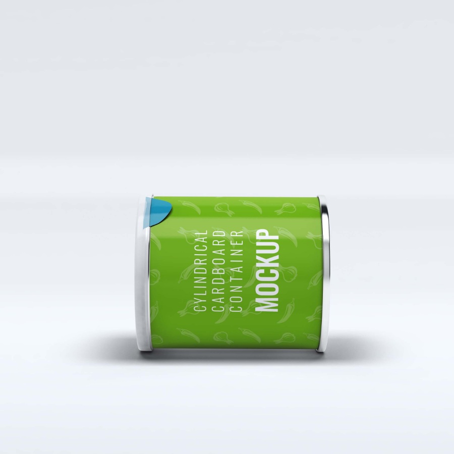 薯片罐型包装设计样机