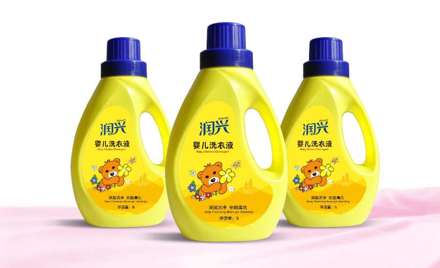 洗手液瓶体包装设计样机