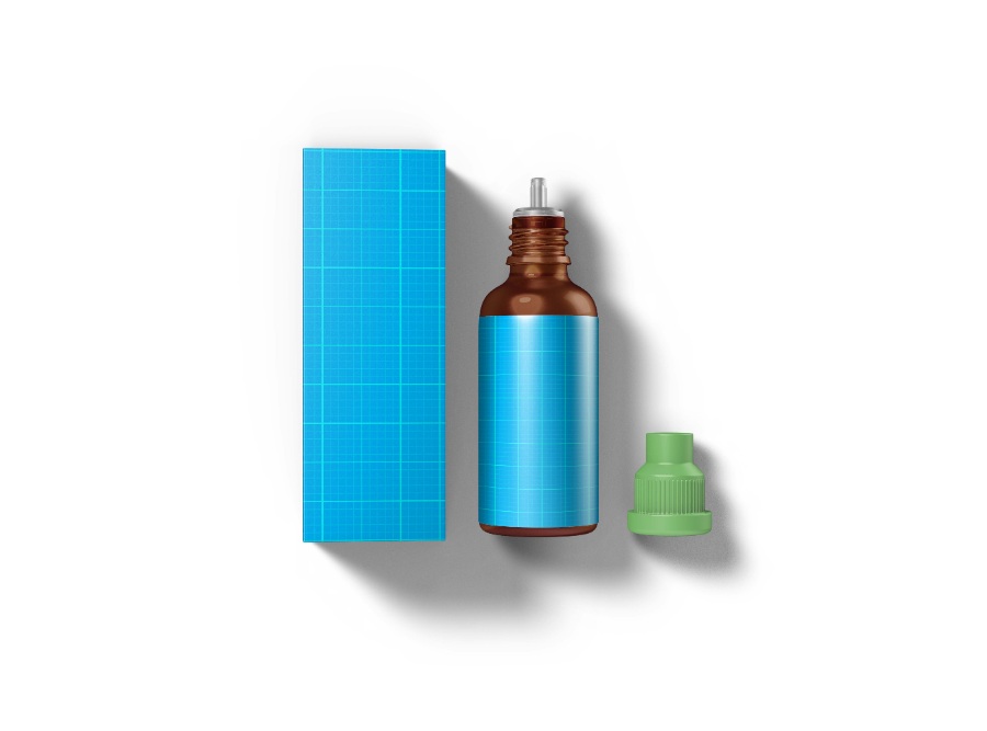 滴管瓶子ps樣機(jī)模板資源