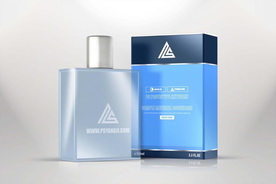 化妆品大气系列ps样机素材