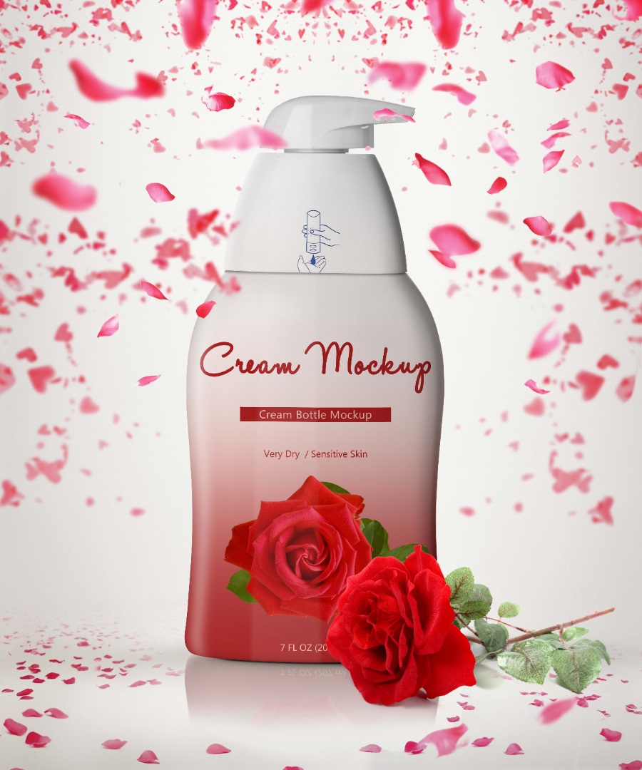 化妆洗浴用品包装模板下载