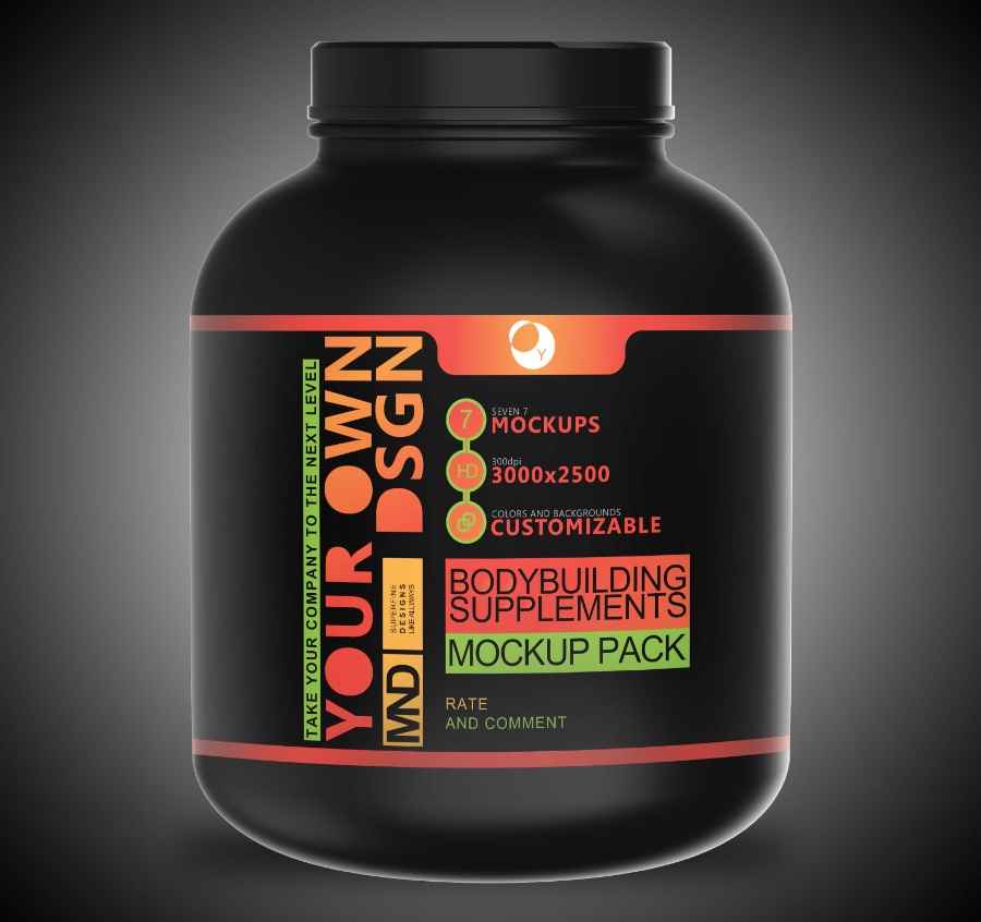 藥瓶ps樣機素材