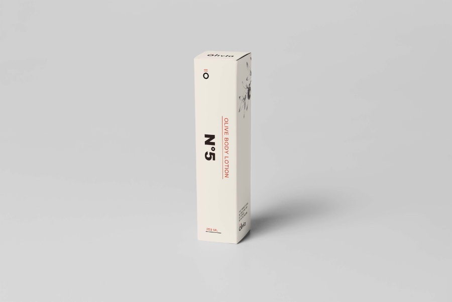 香水包装psd样机