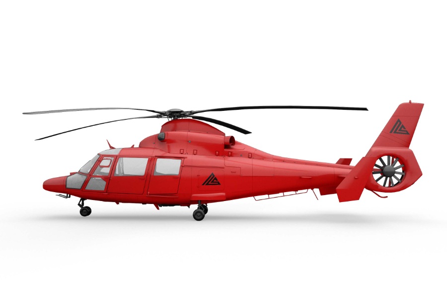 直升飞机样机模板设计