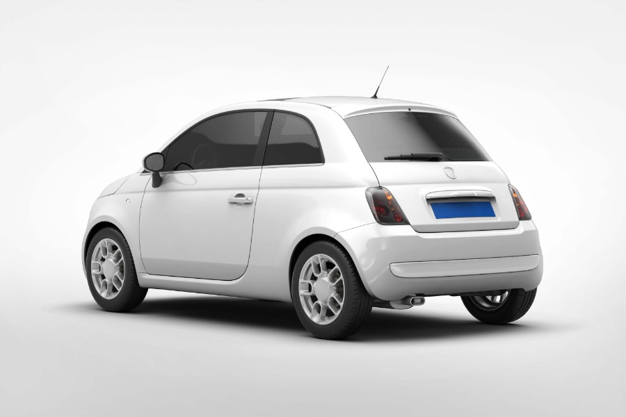 小轿车车贴样机素材