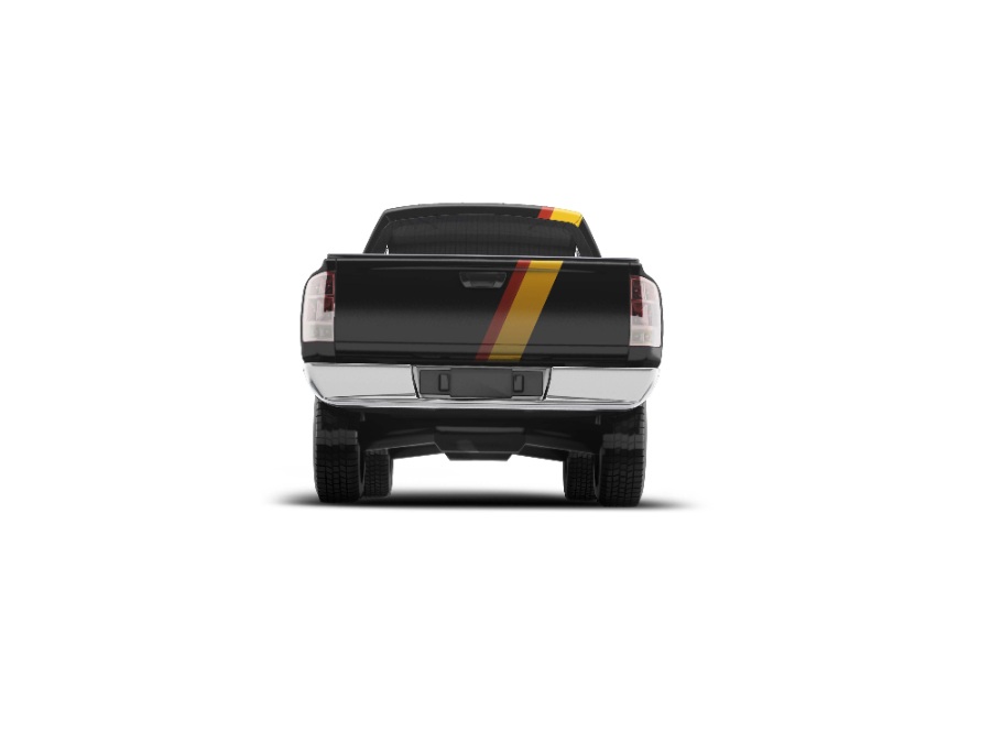 皮卡尾部ps样机素材