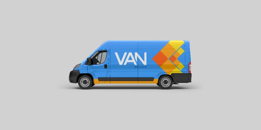 貨車廣告宣傳樣機生成