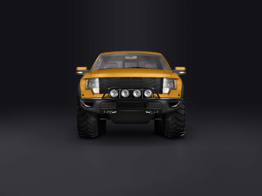 皮卡車(chē)頭ps樣機(jī)