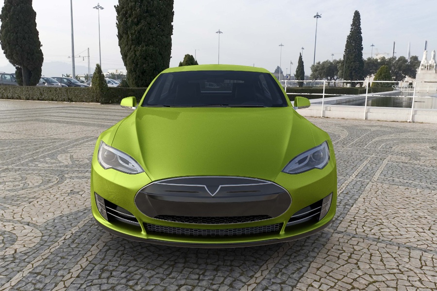 轿车ps样机模板下载