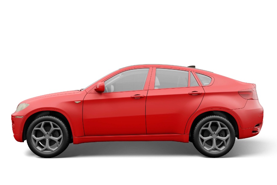 时尚轿车样机素材