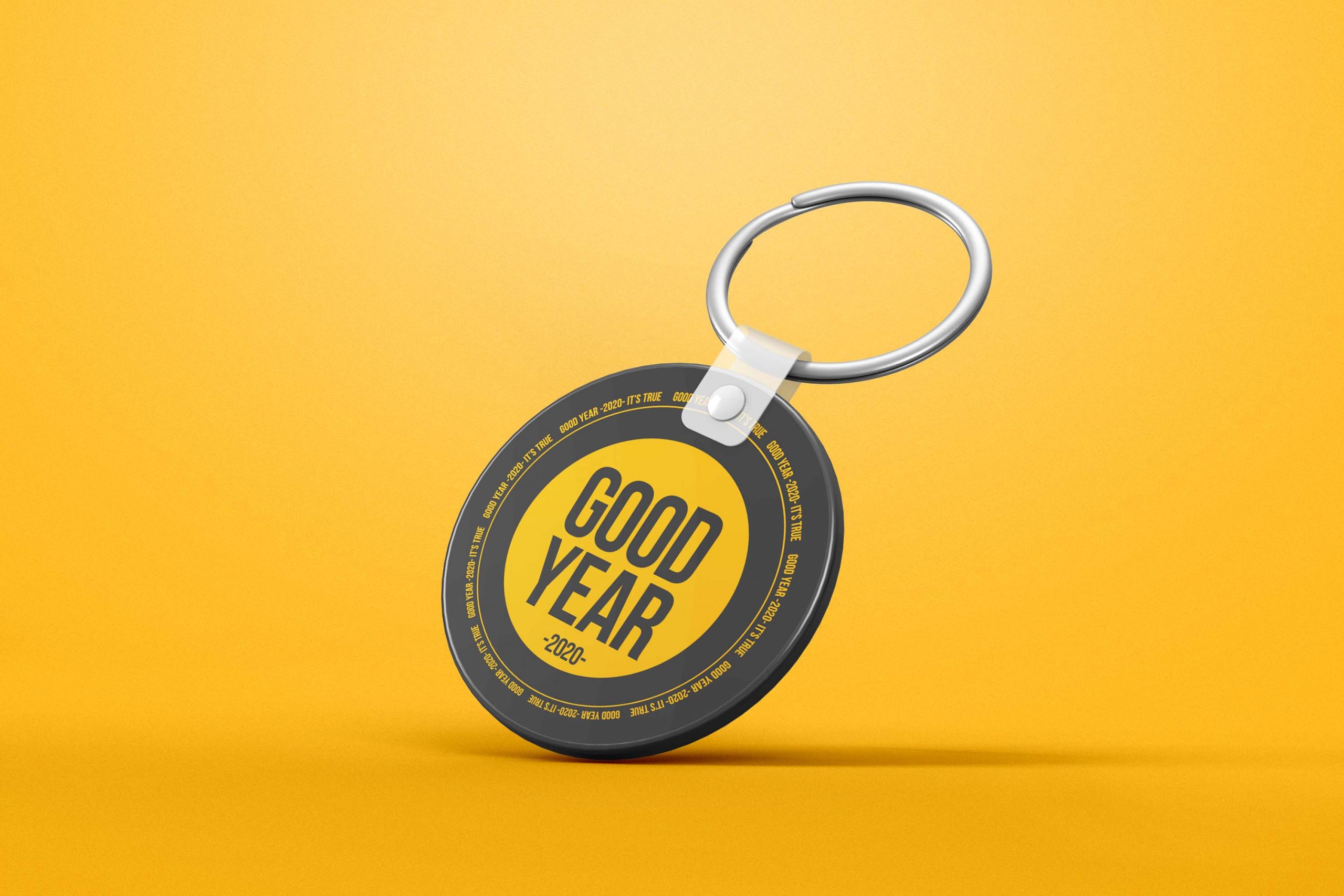 钥匙扣样机素材下载