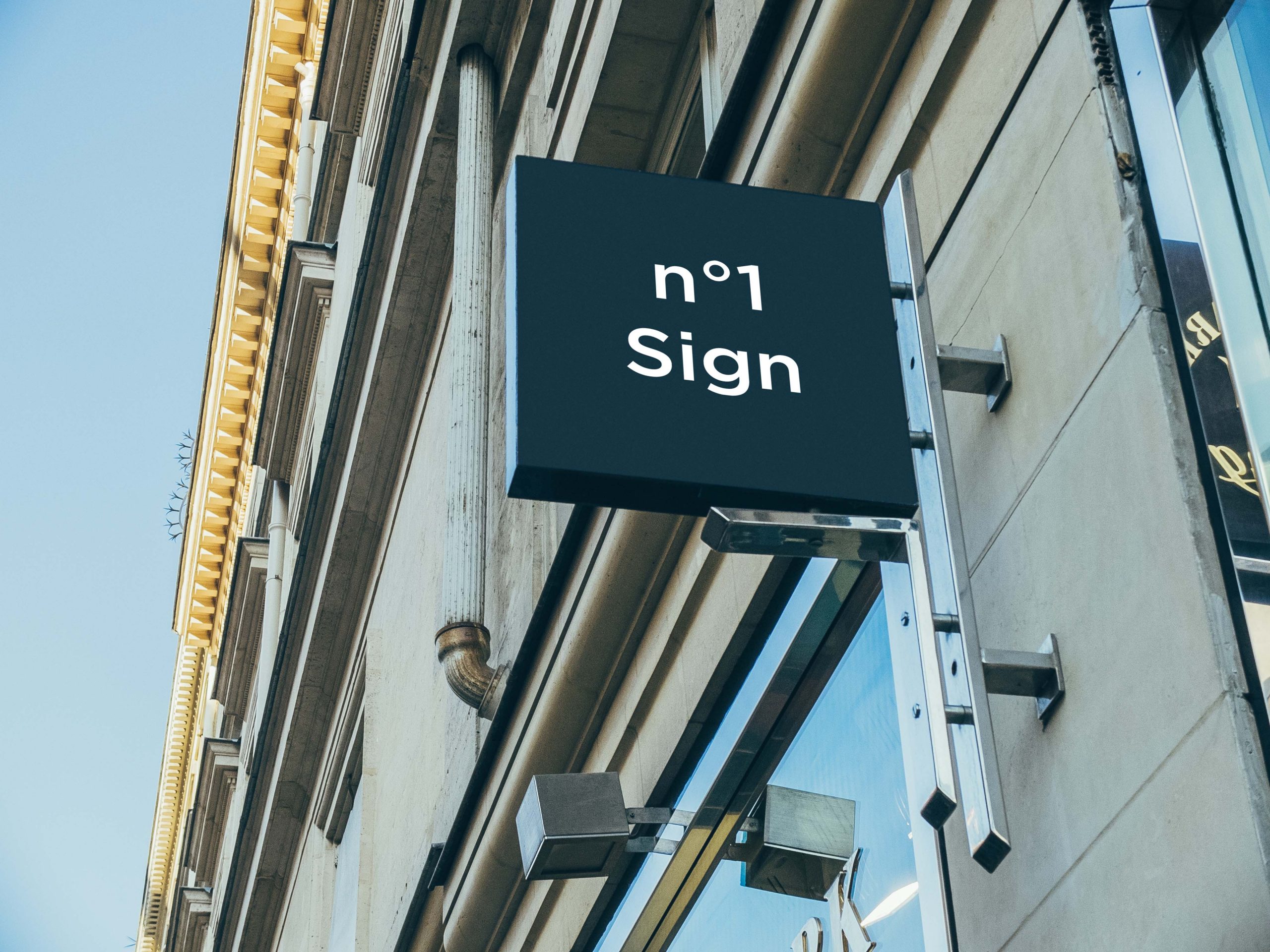 店铺招牌设计样机