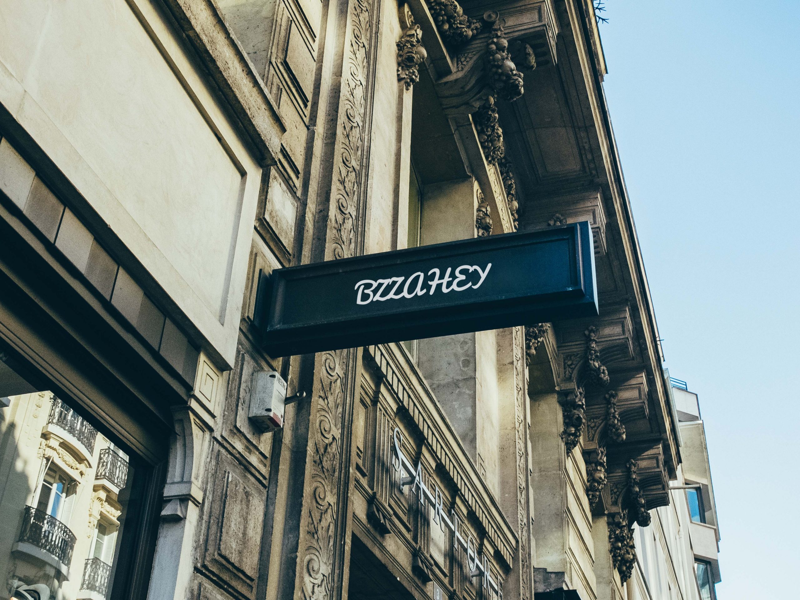 门店招牌设计ps样机