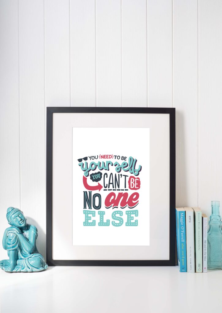 桌面画框样机模板