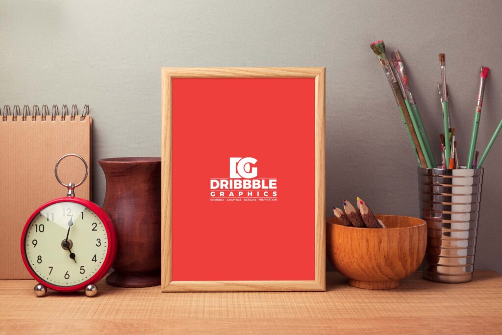 桌面相册ps样机模型