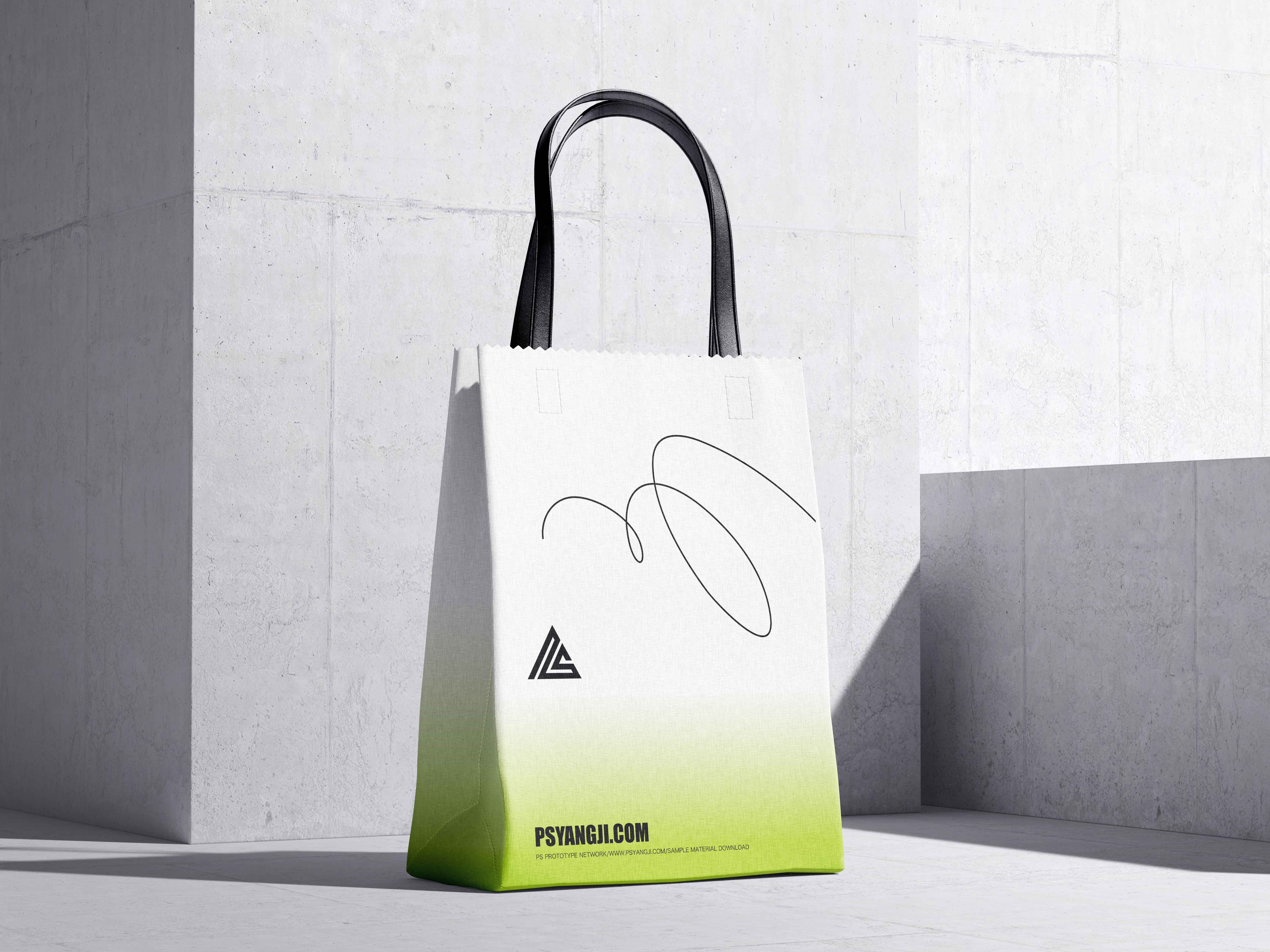 20款潮酷奶茶品牌VI设计样机，手提袋、奶茶杯、文件袋、名片、信封、画册、胶带等PSD贴图