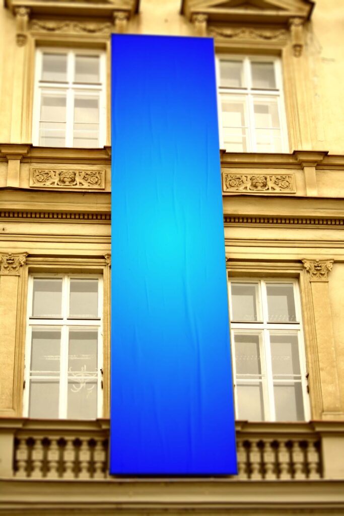 墙面广告位展示样机