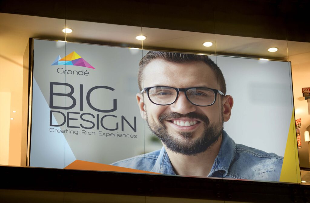 室内灯箱广告样机下载