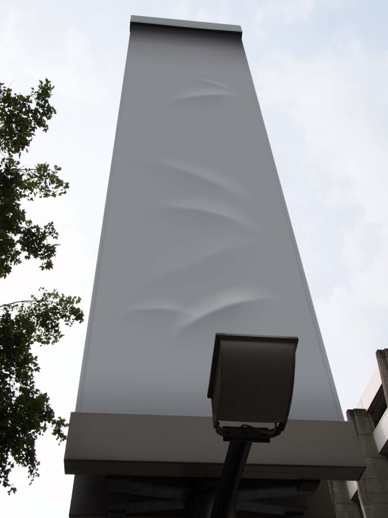 户外大型广告位ps样机模型