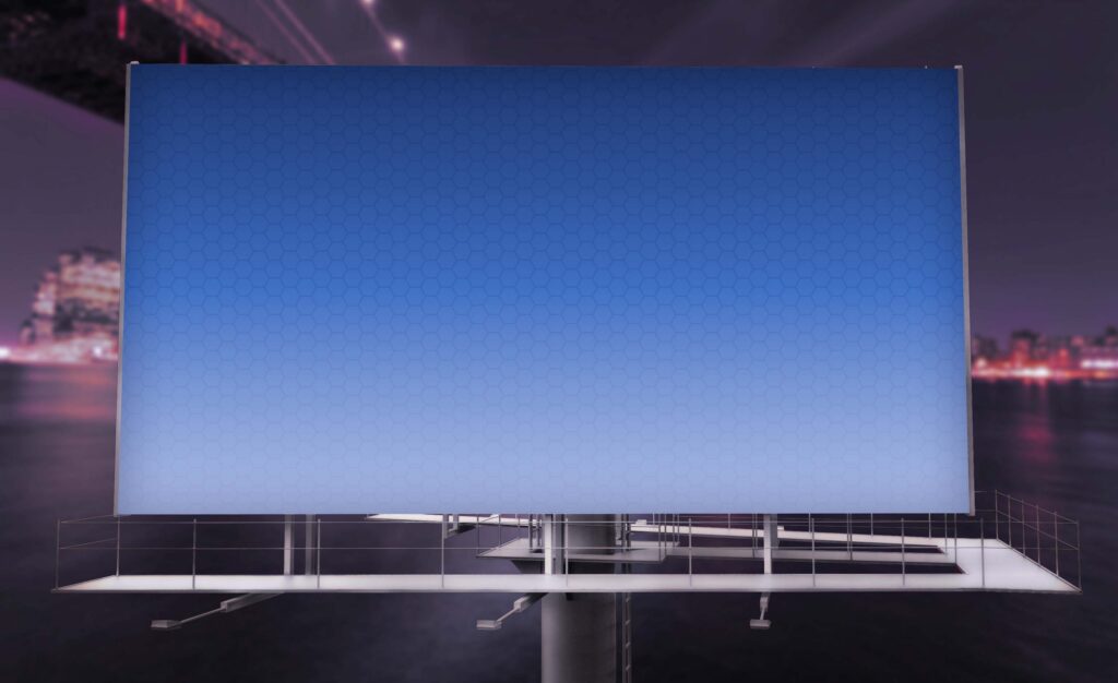 户外广告ps样机