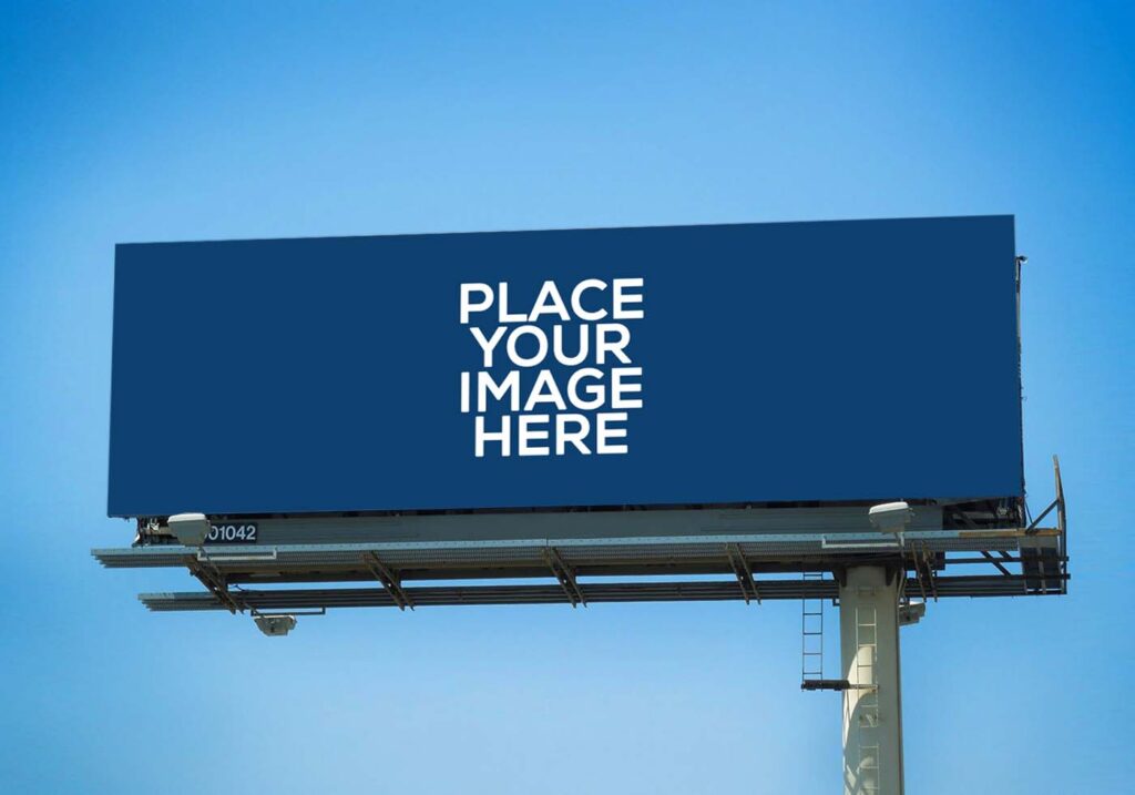 户外广告位新效果图样机