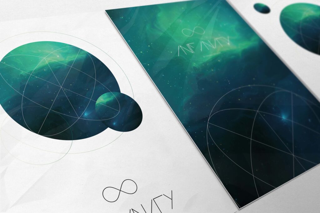 海报展示场景psd样机