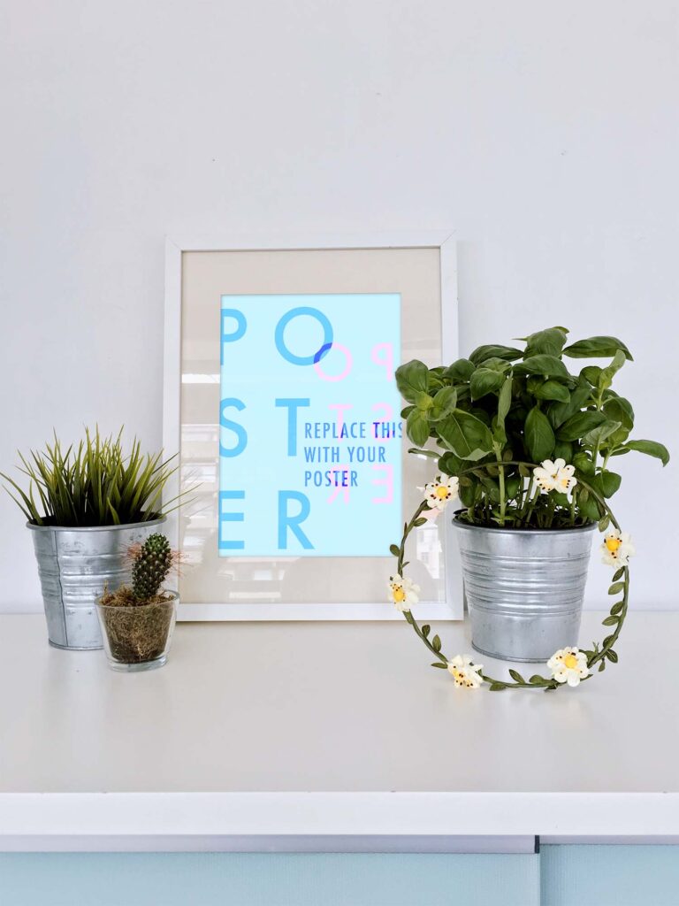 海报展示样机模型