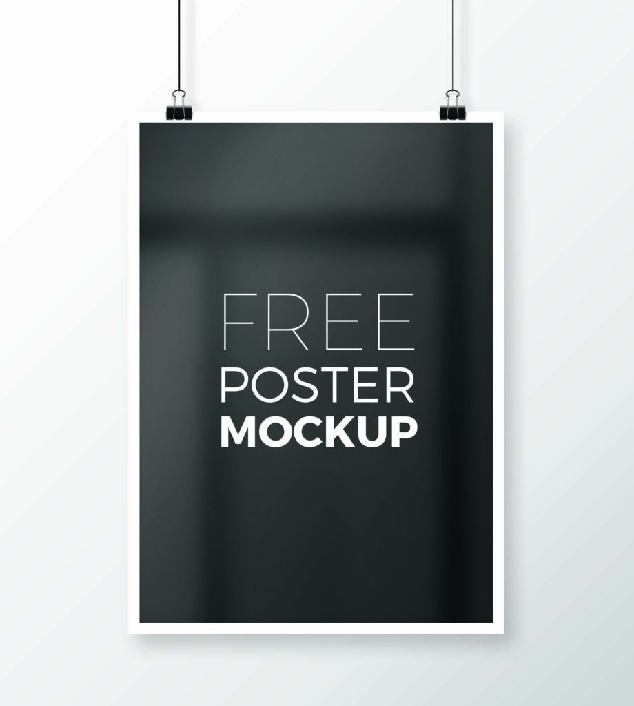 海报展示样机素材下载