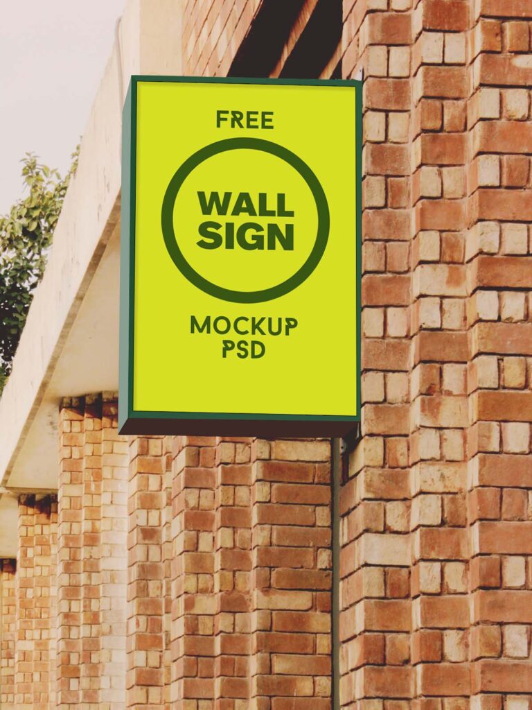 门头灯箱ps样机