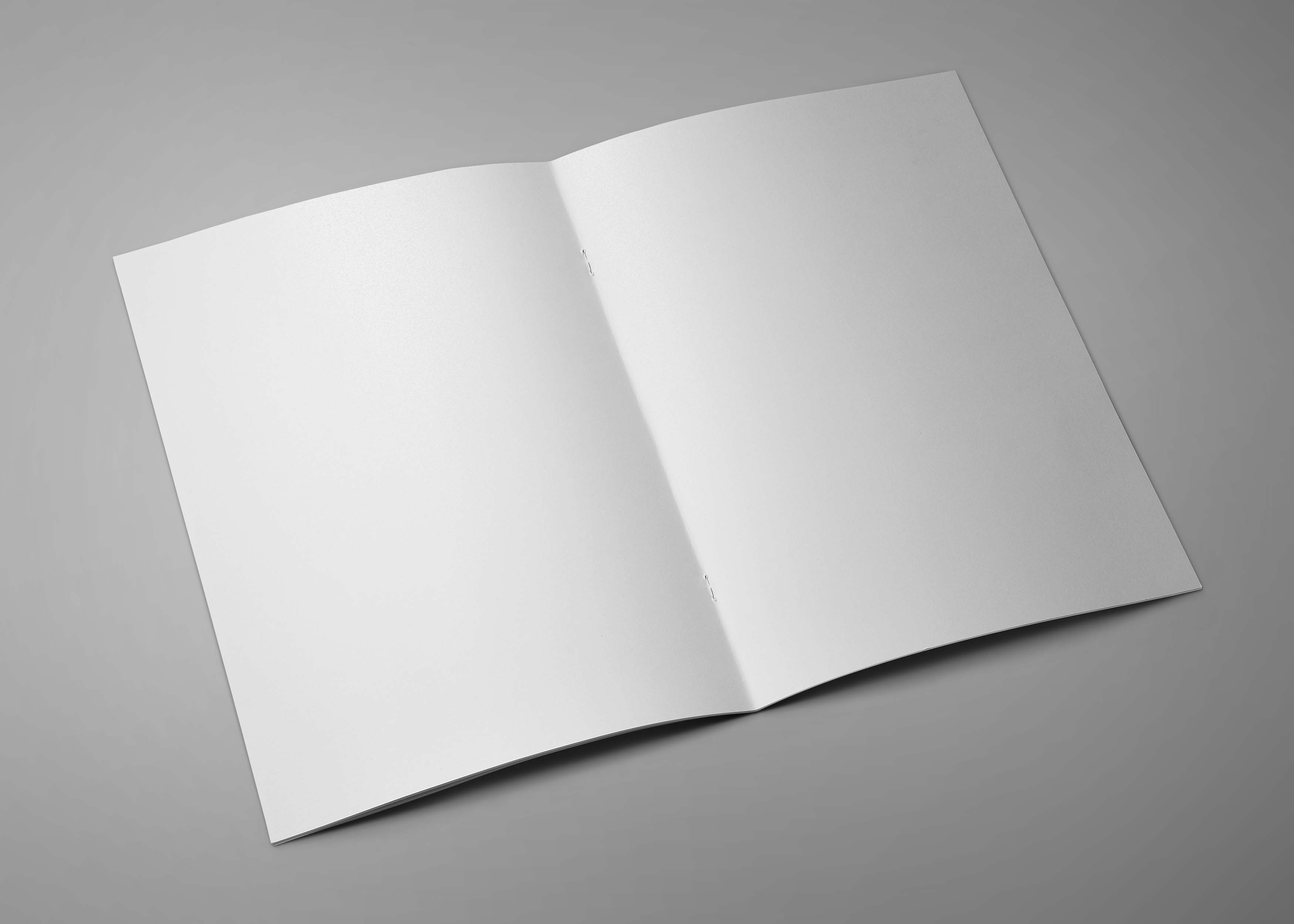 免费杂志画册psd样机