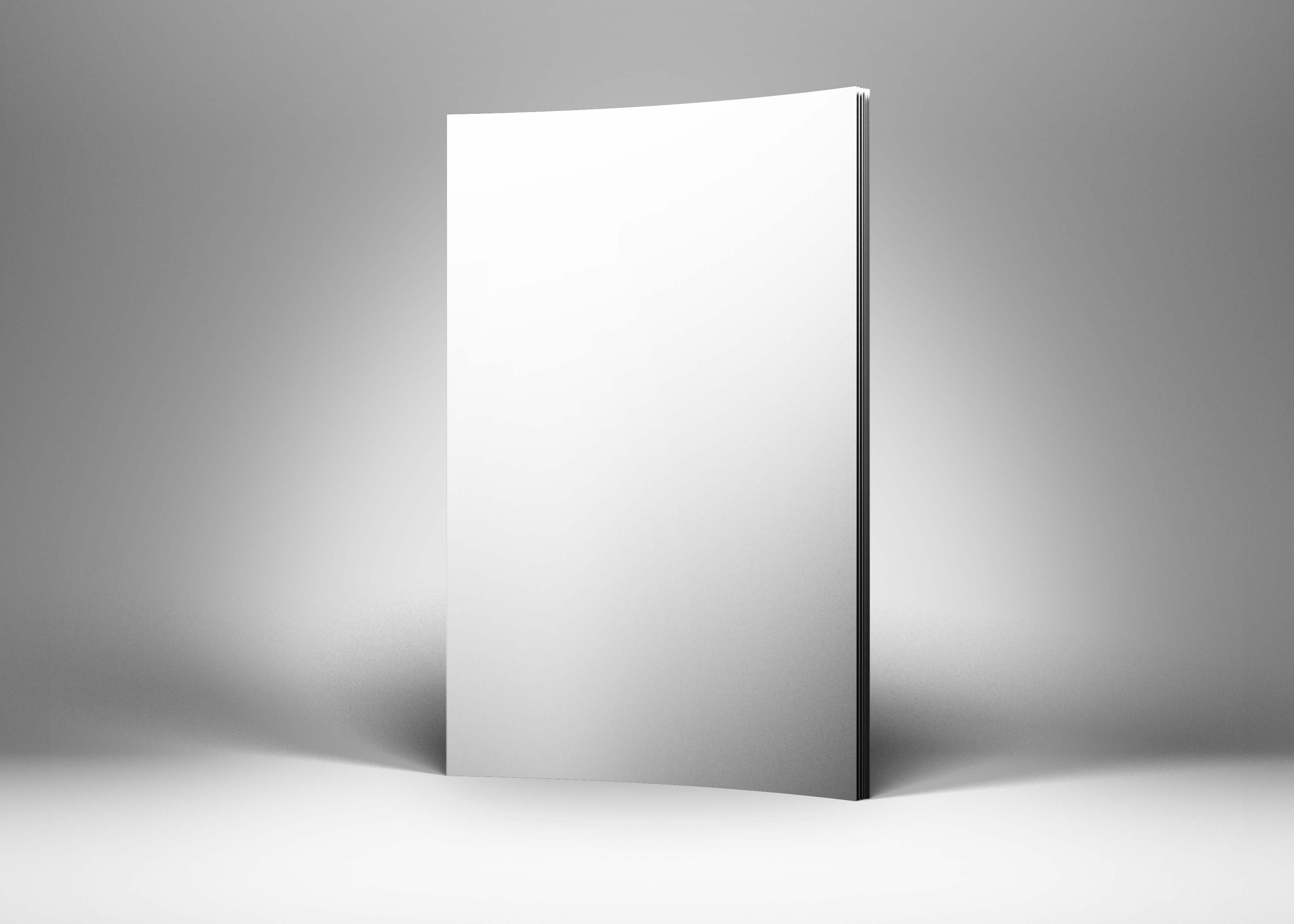 多角度画册psd样机