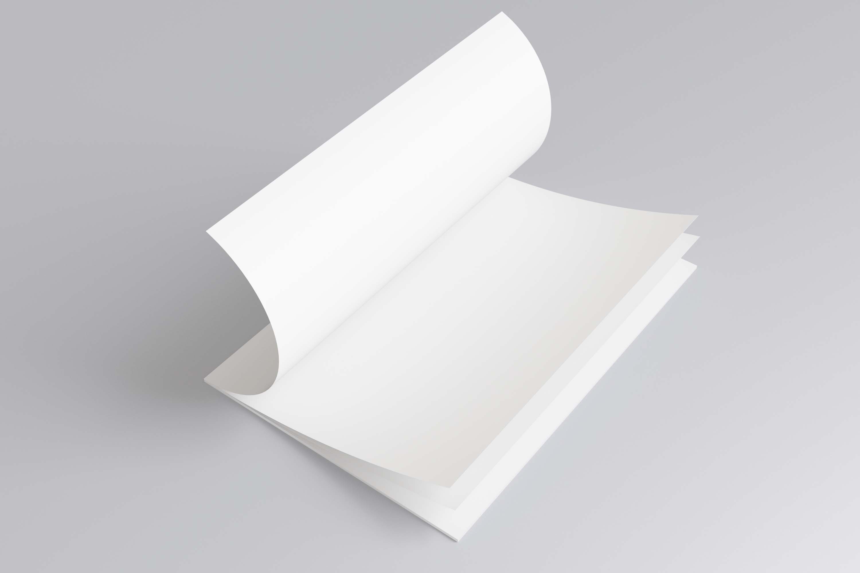 广告宣传册展示psd样机