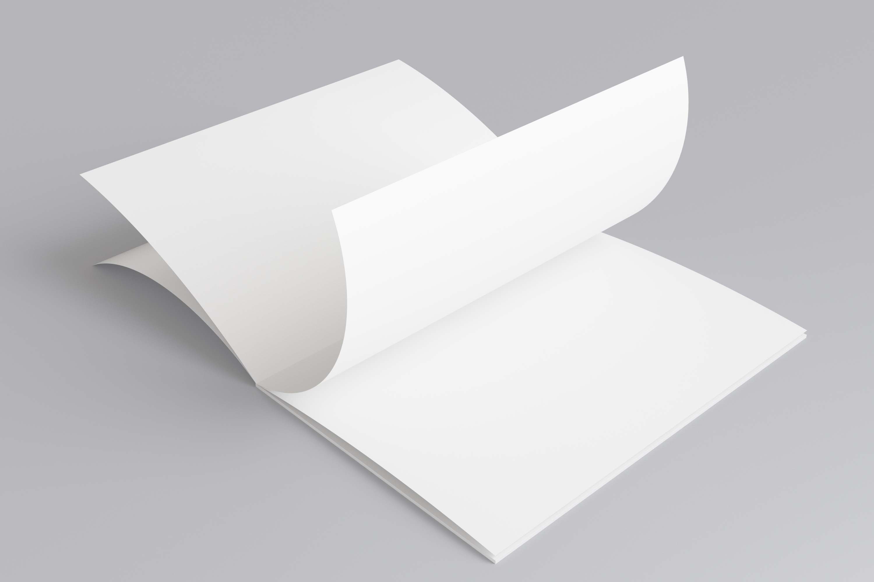 杂志展示psd样机