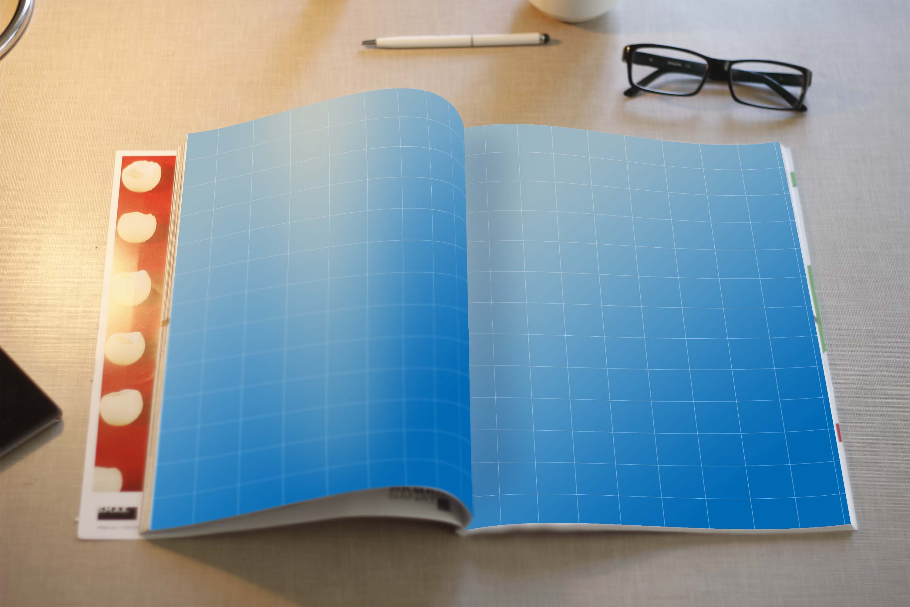 画册psd智能样机下载