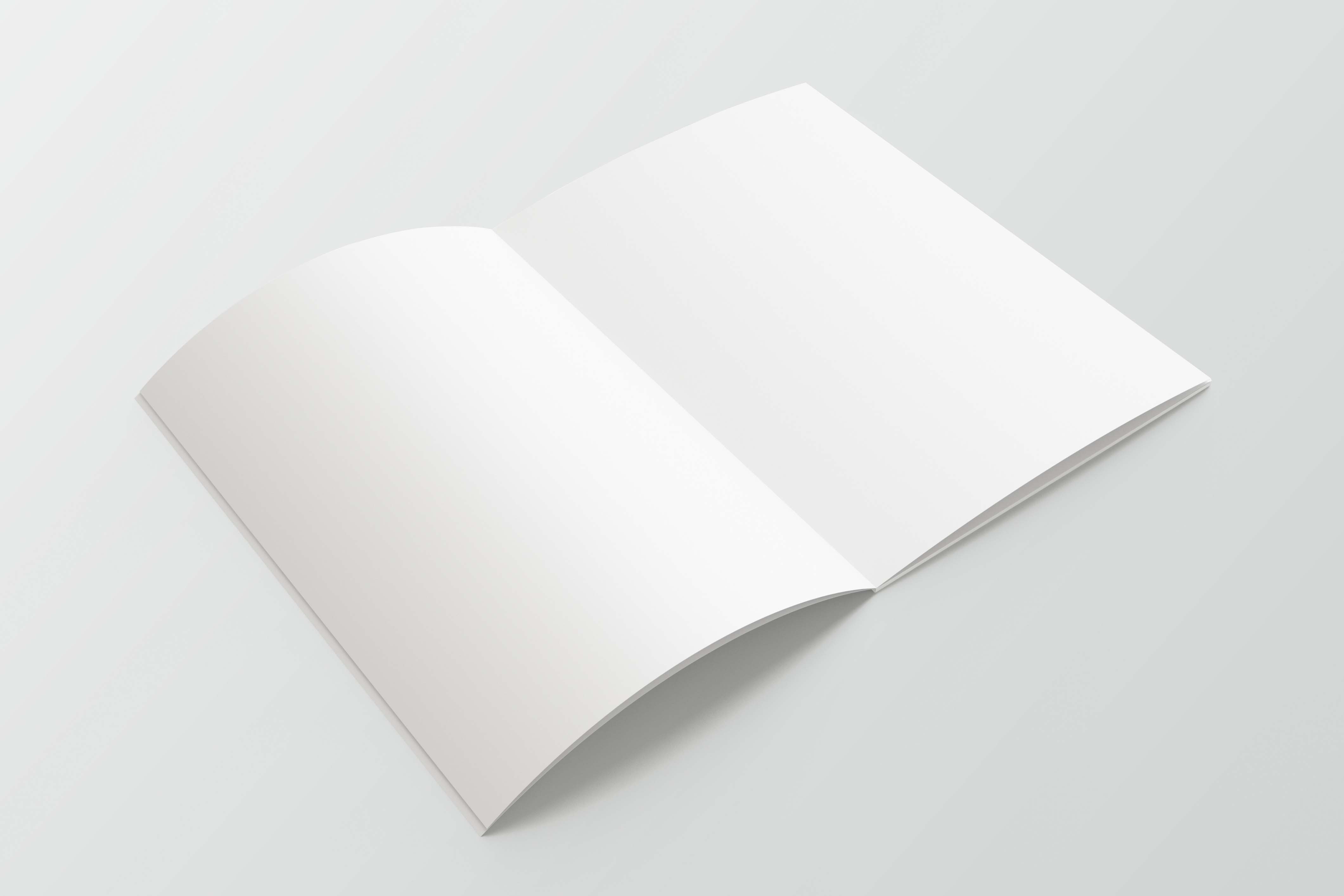 画册展开图样机psd