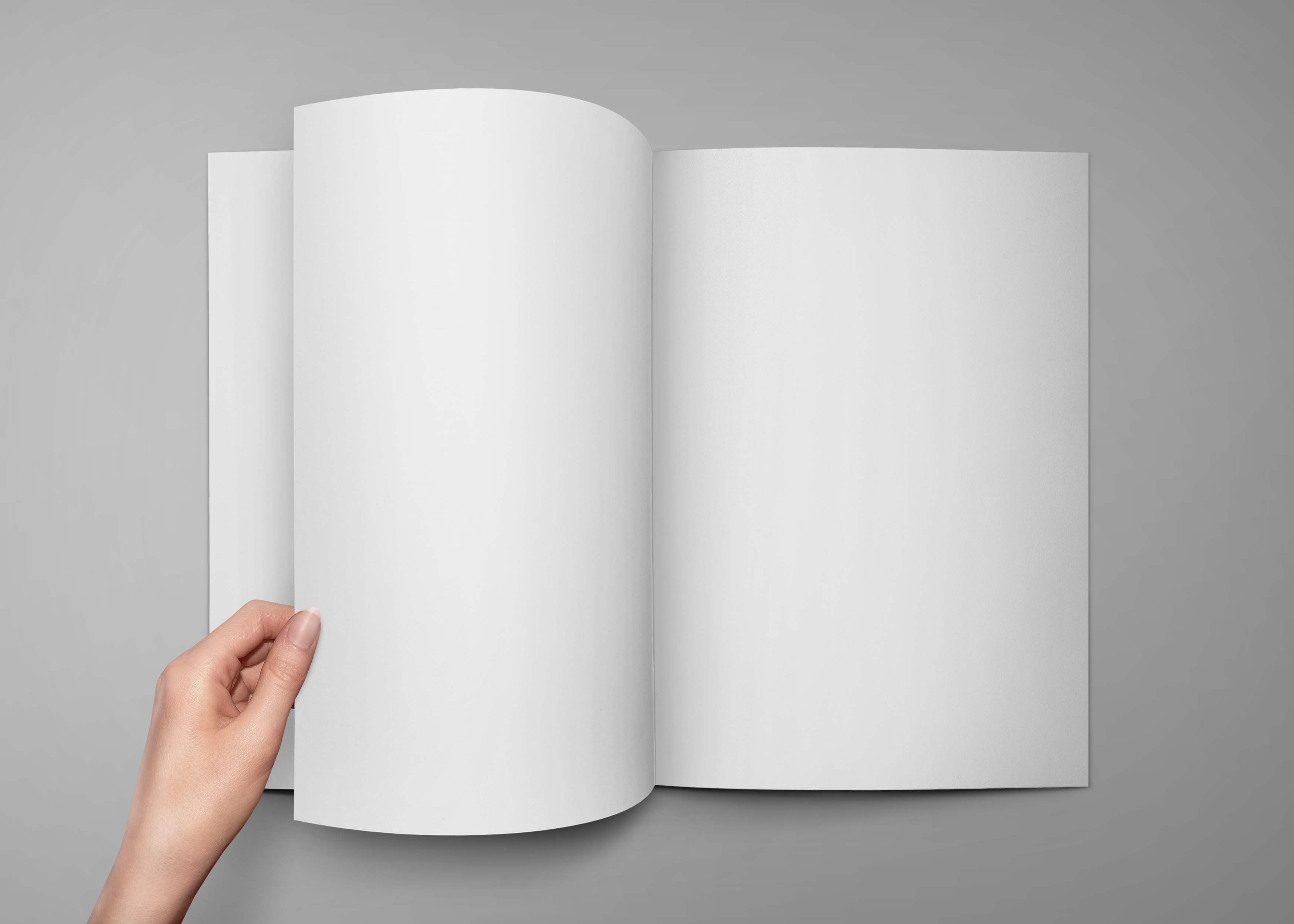 翻页画册样机psd素材