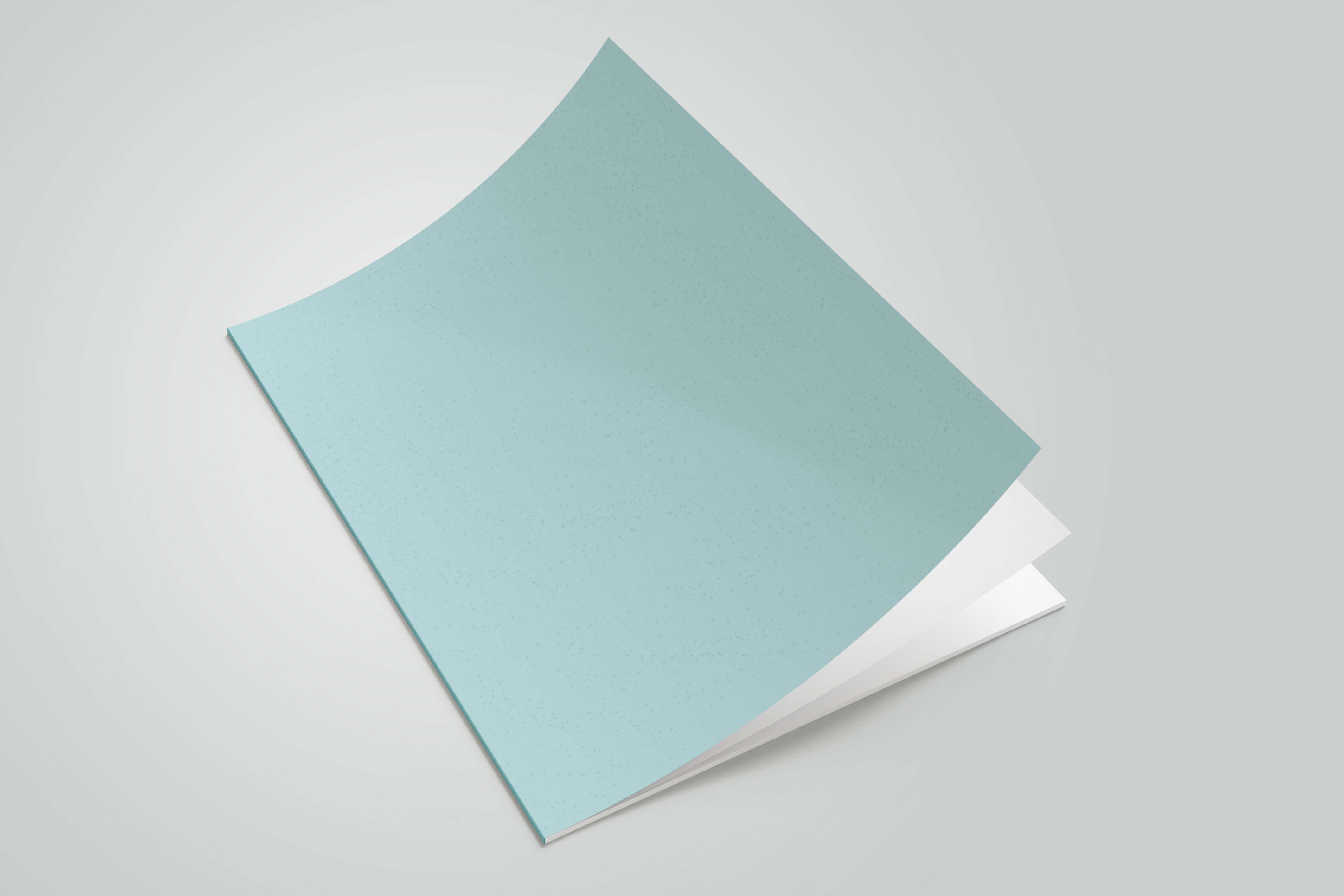 胶装画册ps样机模板