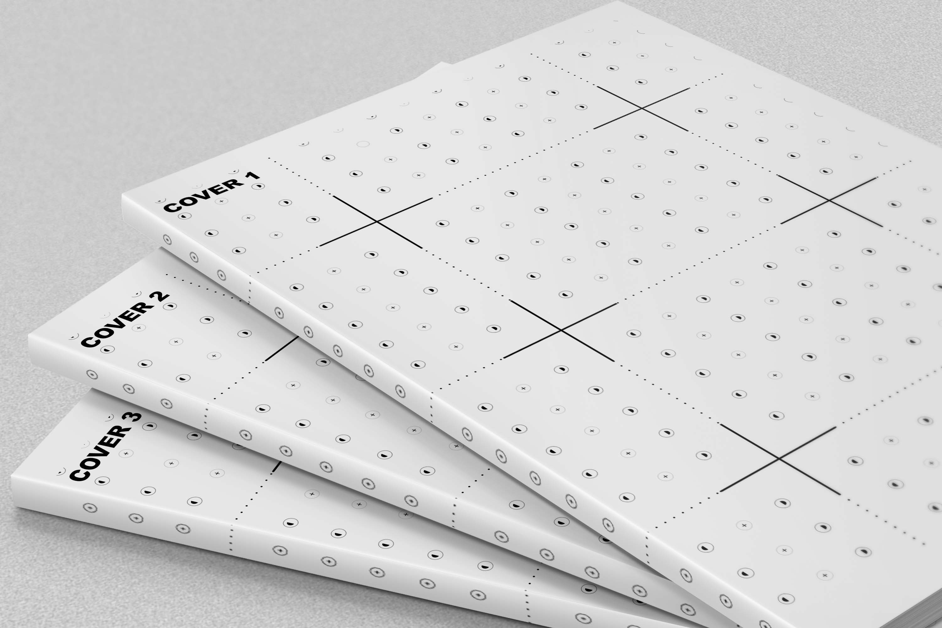 胶装画册智能样机