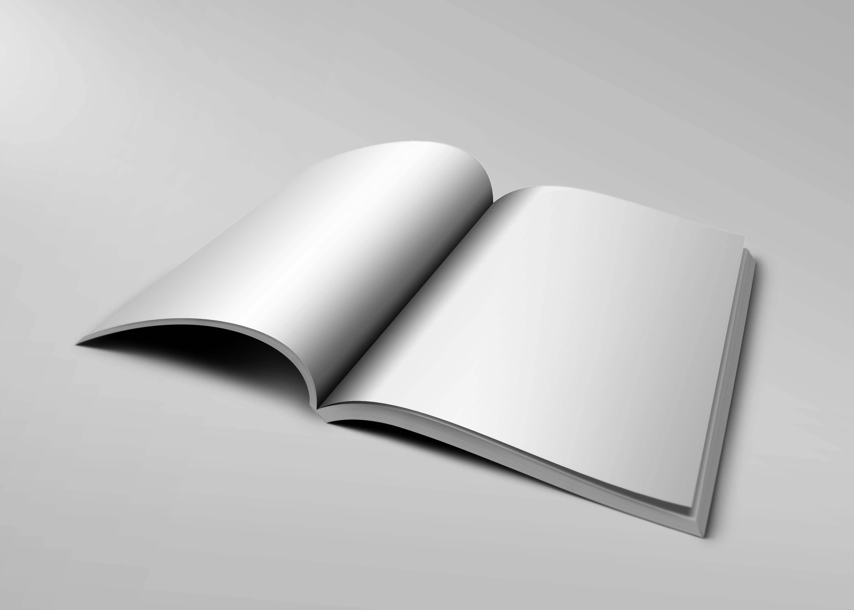 胶装书籍效果样机ps文件