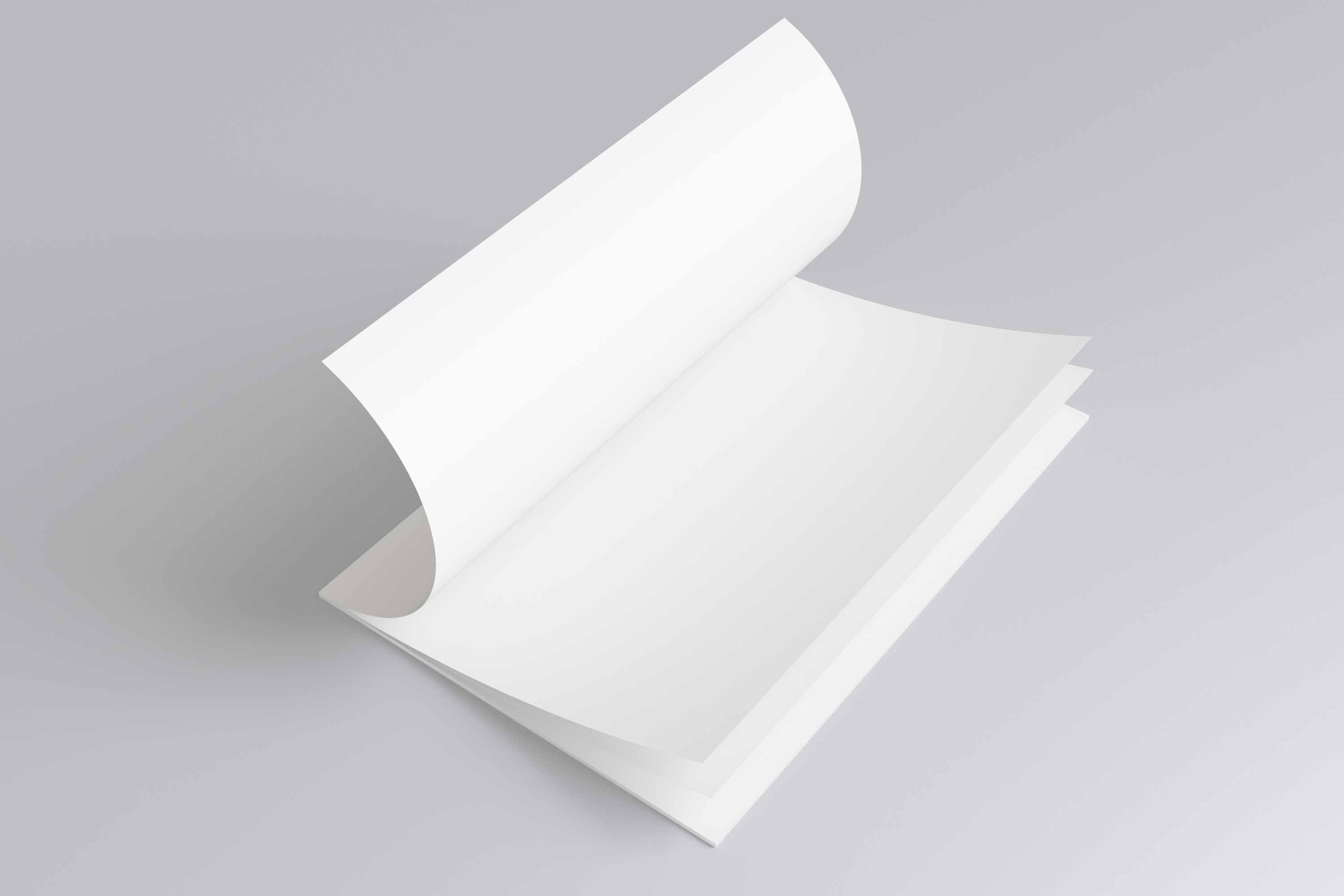 国外多角度杂志设计样机