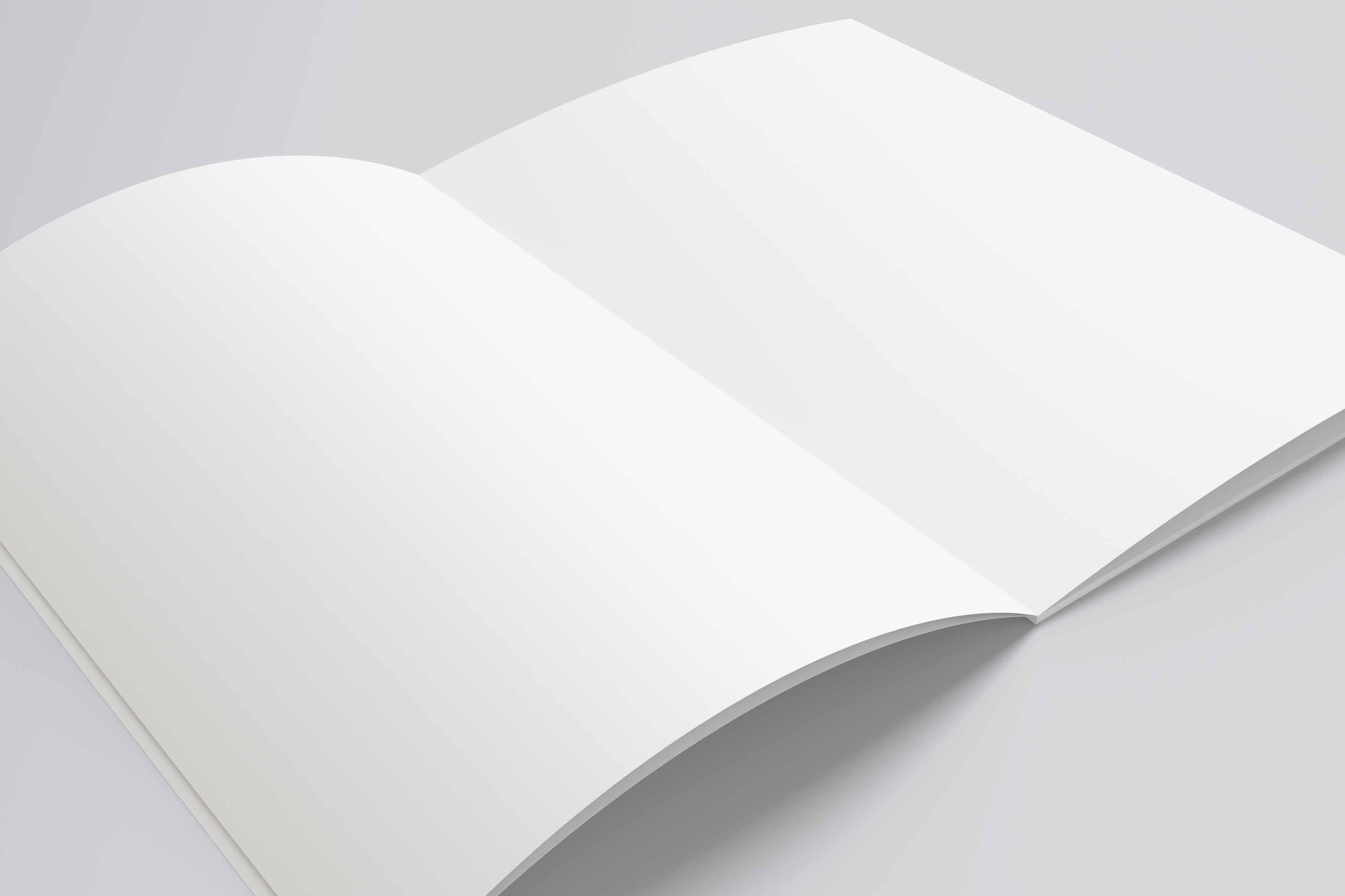 多角度画册ps样机