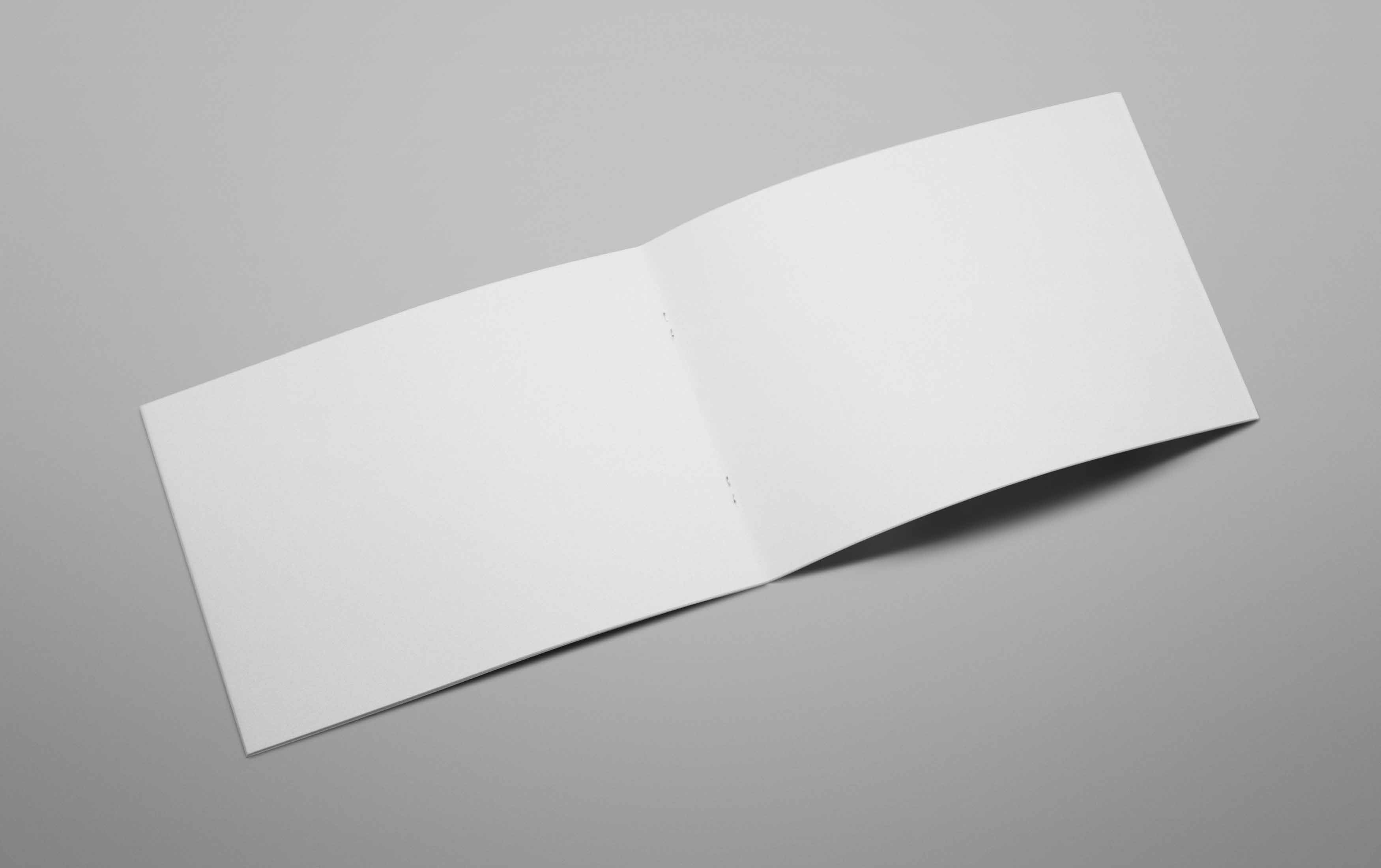 横版画册psd素材