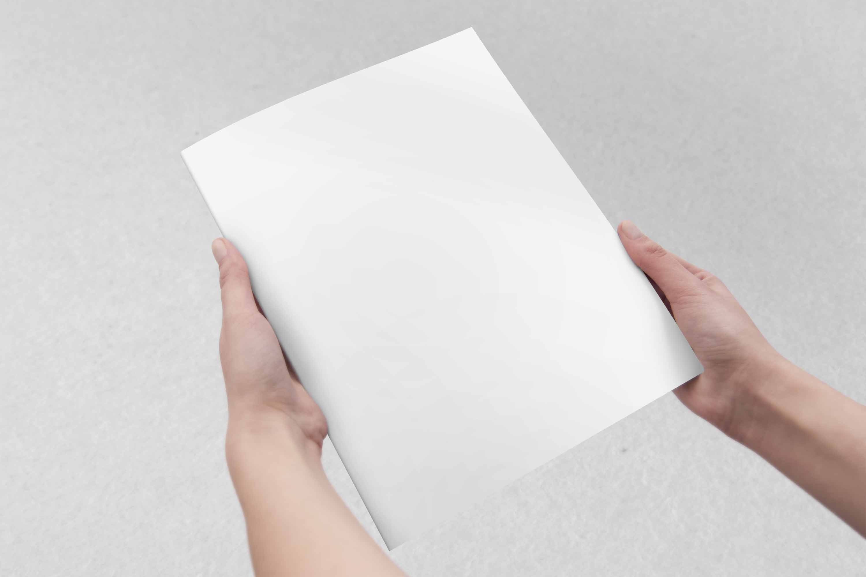 画册展示ps样机，内含psd多图层