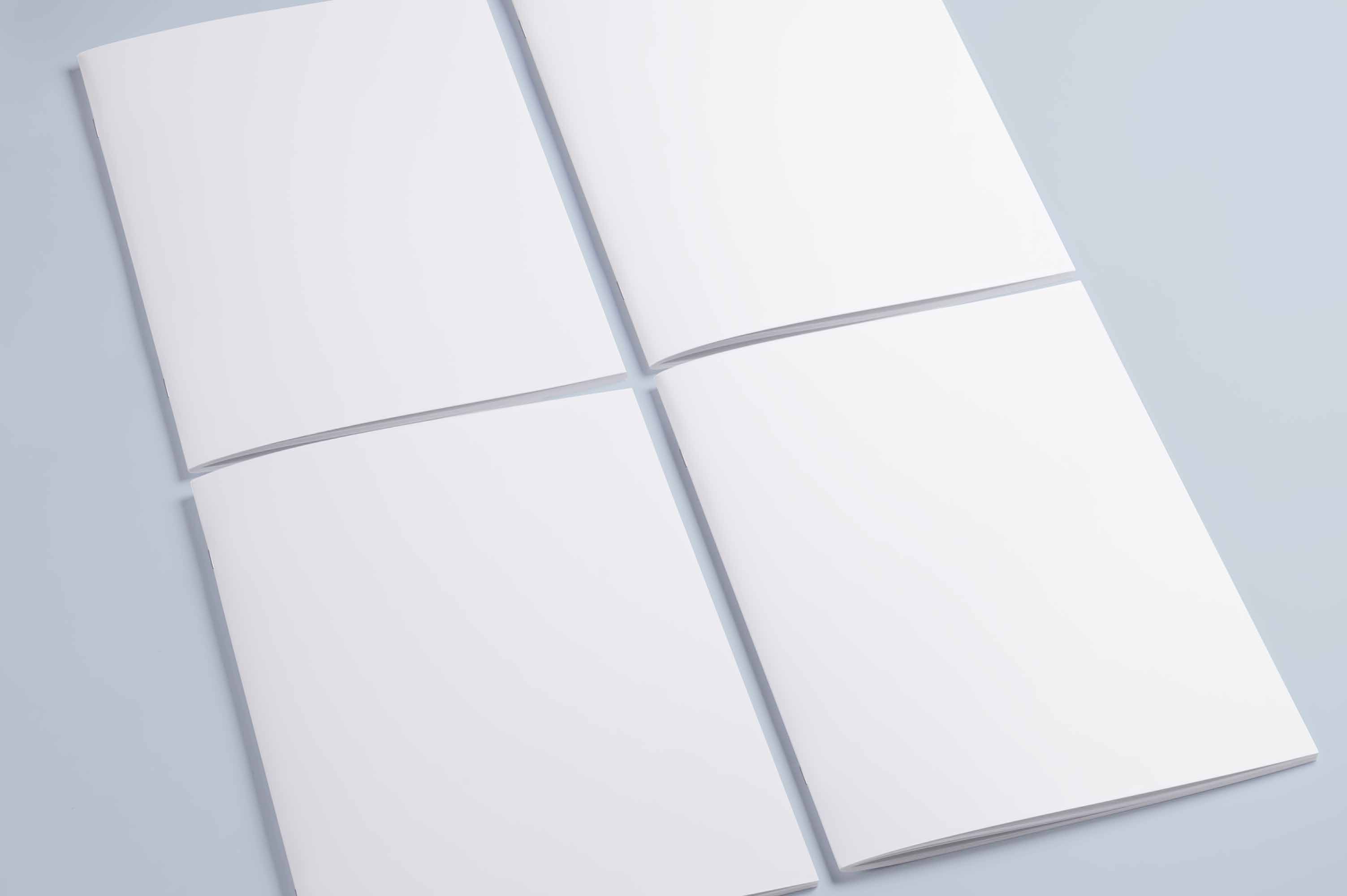 画册杂志设计psd样机