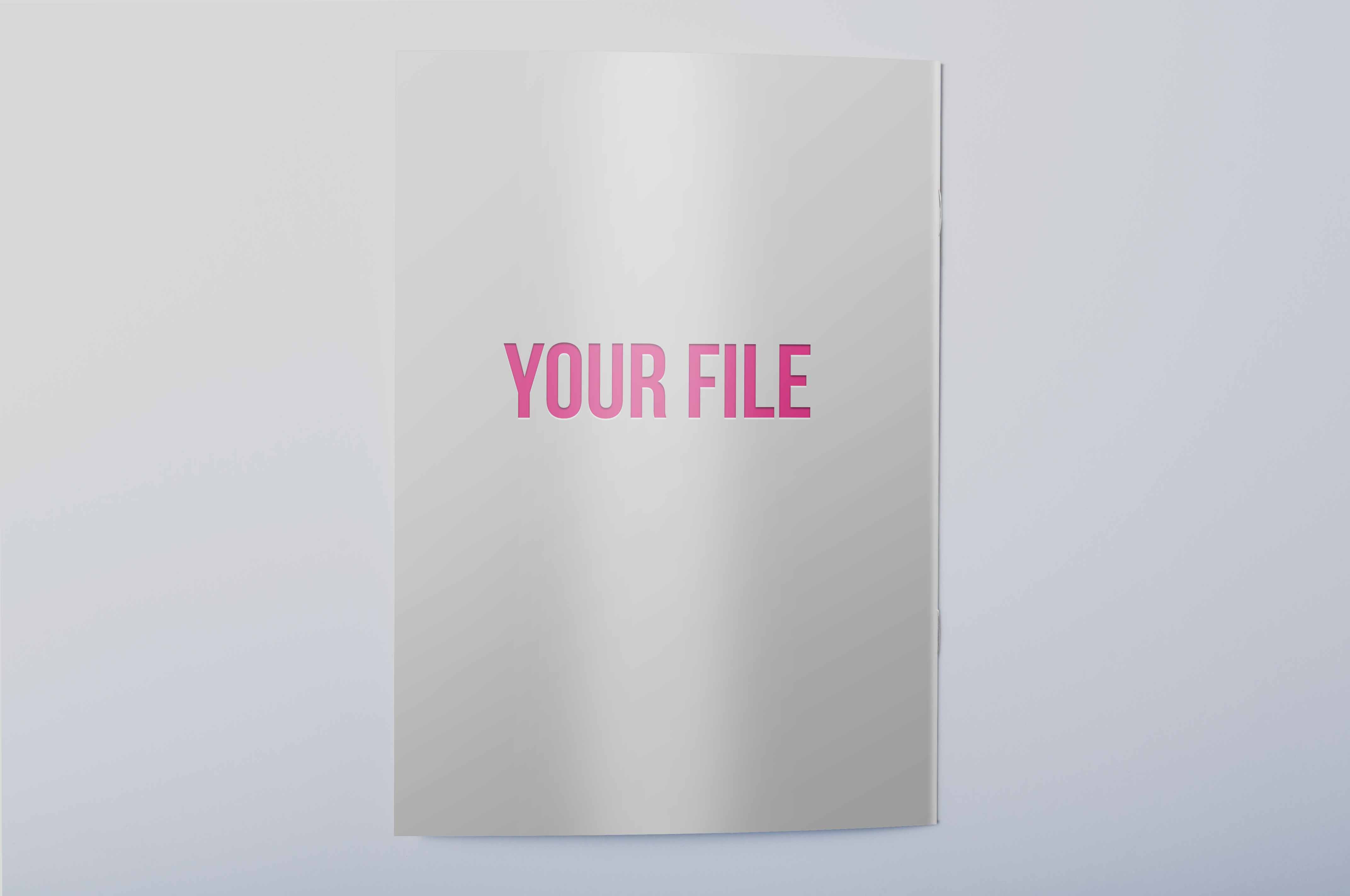 竖版开本封面展示样机