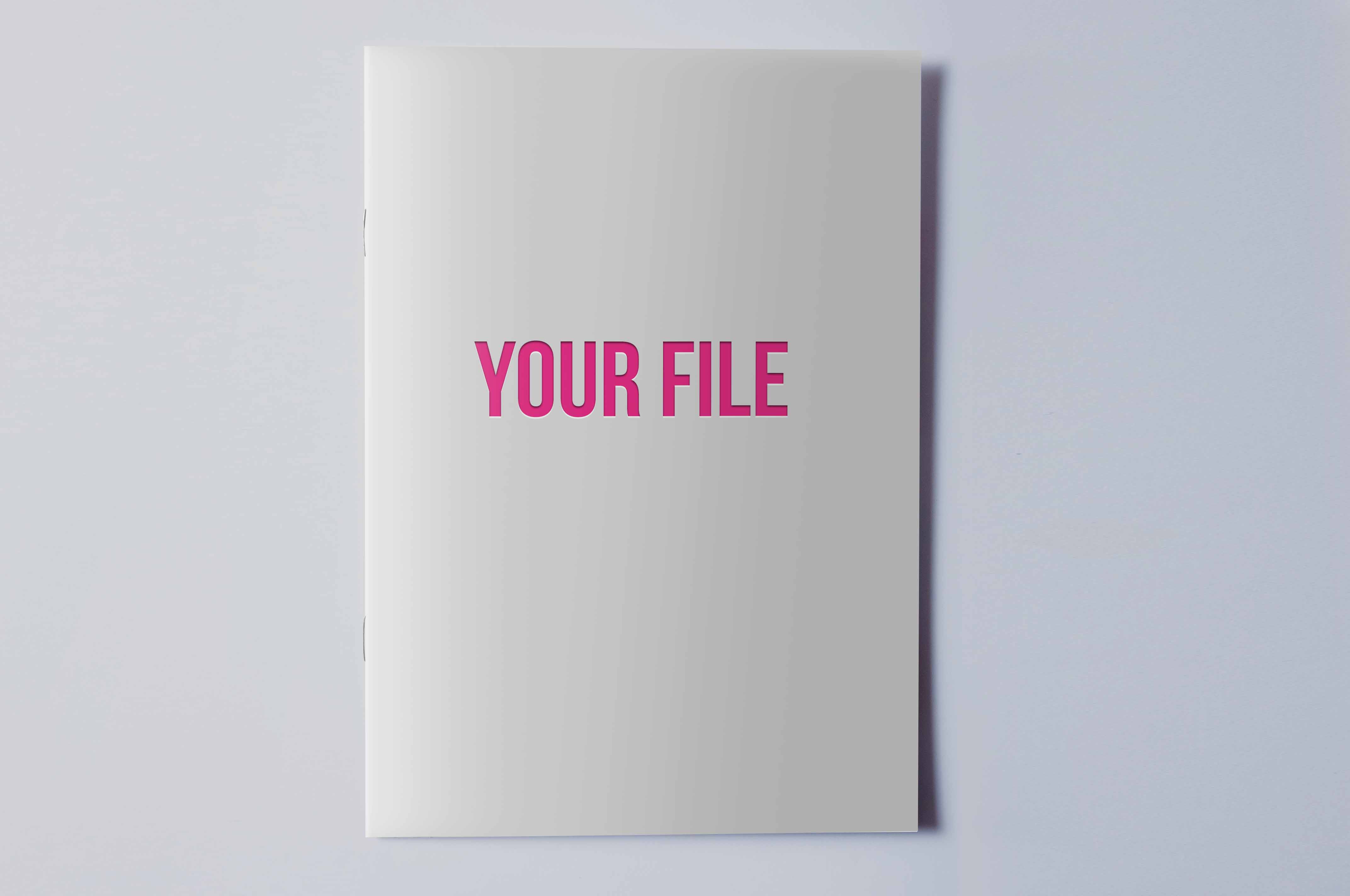 竖版开本杂志样机