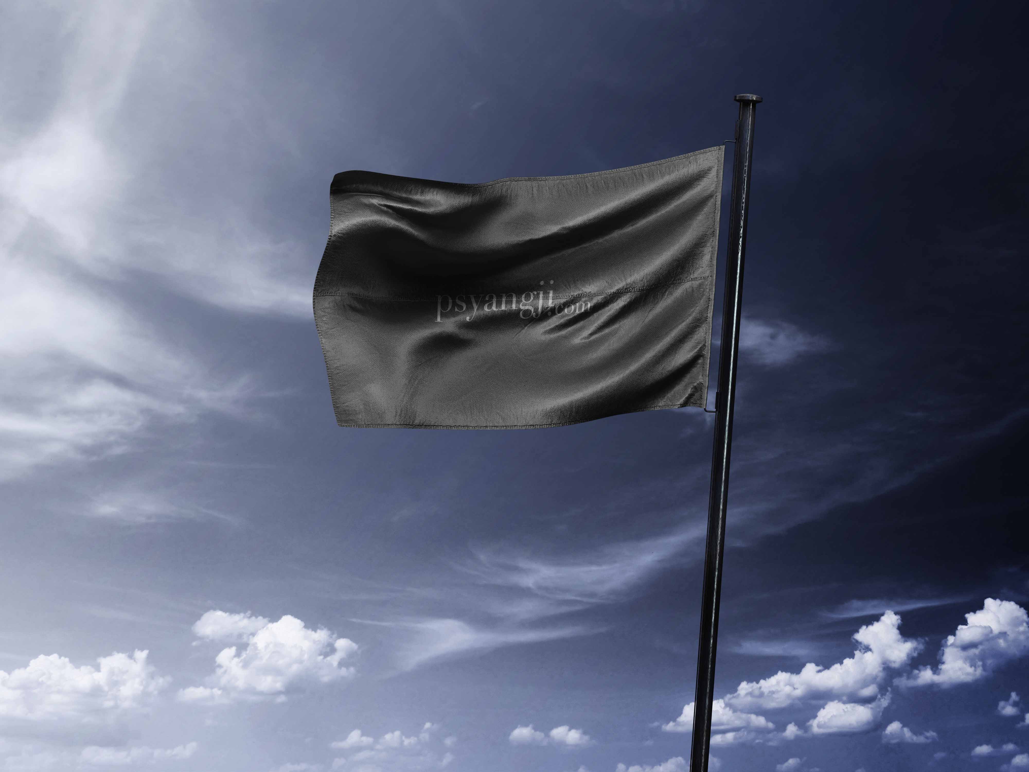 企业VI旗帜贴图模板